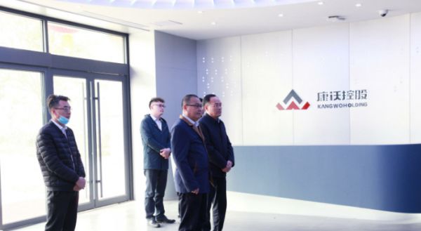 合肥中南光电董事长一行参观访问康沃控股，寻找合作机会
