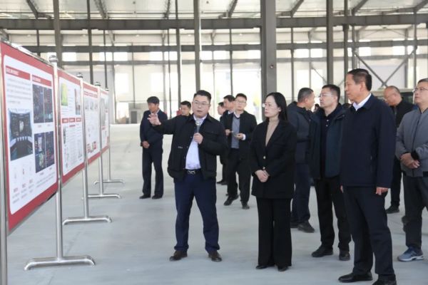 成武县党政考察团一行莅临康沃控股调研交流